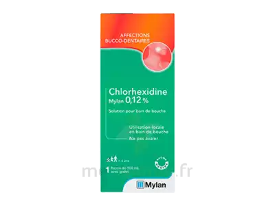 Chlorhexidine Mylan 0,12 %, Solution Pour Bain De Bouche à VITROLLES