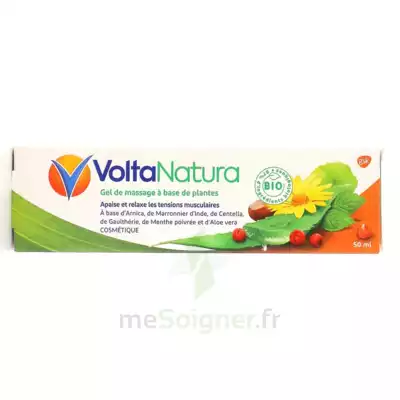 Voltanatura Gel De Massage Plantes Bio T/50ml à VITROLLES