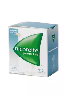 Nicorette 2 Mg Gom à Mâcher Médic Sans Sucre Plq/210gom à VITROLLES