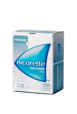 Nicorette Microtab 2 Mg, Comprimé Sublingual 100 à VITROLLES