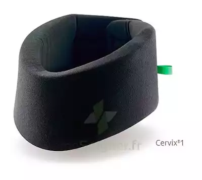 Cervix 1 Collier Cervical Souple Noir/vert H7,5cmt3 à VITROLLES