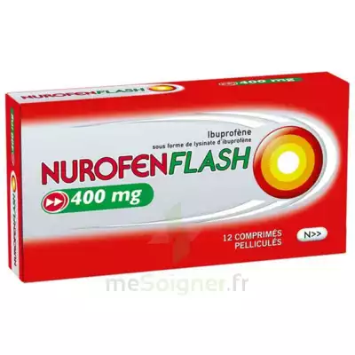Nurofenflash 400 Mg Comprimés Pelliculés Plq/12 à VITROLLES