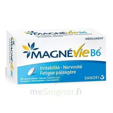 Magnevie B6 100 Mg/10 Mg Comprimés Pelliculés Plaq/60 à VITROLLES