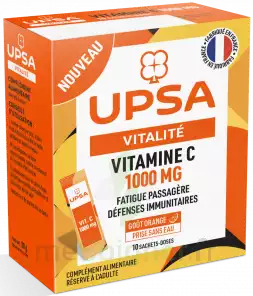 Upsa Vitamine C 1000 Poudre 10 Sachets à VITROLLES